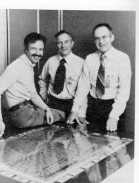 Die drei Intelgründer Gordon Moore, Robert Noyce und Andrew Grove (© ungeklärt)