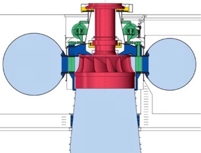 Bild einer Francis-Turbine