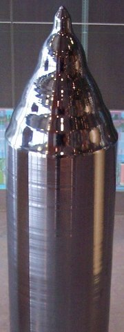 Bild eines Siliziumzylinders - Quelle http://de.wikipedia.org/wiki/Silizium